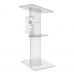 FixtureDisplays® Clear Church Pulpit Event Lectern Plexiglass Acrylic Debate Podium School Simplicy Design 23.2